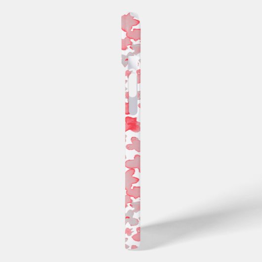 Rosa Blume Case-Mate iPhone Hülle (Rückseite / Links)