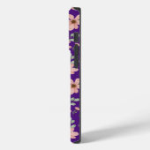 Rosa Blume Case-Mate iPhone Hülle (Rückseite / Links)