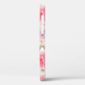 Rosa Blume Case-Mate iPhone Hülle (Rückseite / Links)