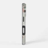 Rosa Blume Coquette Muster iPhone 16 Hülle (Rechte Seite)