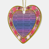 Rosa Blume Custom Heart Ornament (Links)