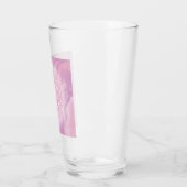 Rosa, Blume des Lebens, geometrisch heilig, mandal Glas (Links)