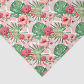 Rosa Blume (Design 16 Pink Serie) Seidenpapier (Ausschnitt)