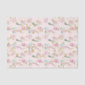 Rosa Blume (Design 19 Pink Series) Seidenpapier (Vorderseite)