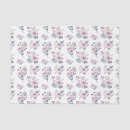 Rosa Blume (Design 22 Pink Serie) Seidenpapier
