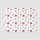 Rosa Blume (Design 25 Pink Serie) Seidenpapier (Vorderseite)