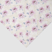 Rosa Blume (Design 76 Pink Serie) Seidenpapier (Ausschnitt)