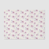 Rosa Blume (Design 76 Pink Serie) Seidenpapier (Vorderseite)