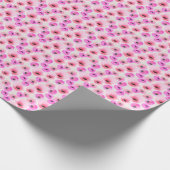 Rosa Blume Digitale Kunst Geschenkpapier (Ecke)