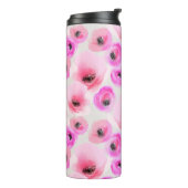 Rosa Blume Digitale Kunst Thermosbecher (Nach links gedreht)