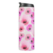 Rosa Blume Digitale Kunst Thermosbecher (Nach rechts gedreht)