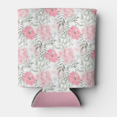 Rosa Blume Dosenkühler (Vorderseite)