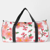 Rosa Blume Duffle Bag (Rückseite)