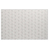 Rosa Blume dunkelgrüne Blätter moderne Blumen Stoff (Fat Quarter (45,7 x 55,9 cm))