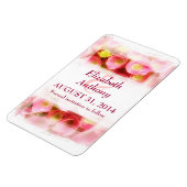 Rosa Blume elegant speichern Dattelmagnete Magnet (Linke Seite)