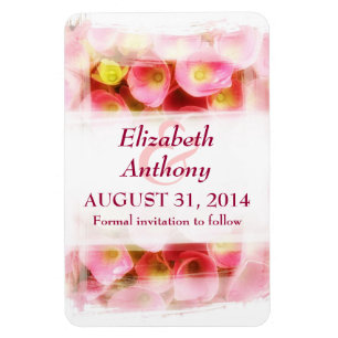 Rosa Blume elegant speichern Dattelmagnete Magnet