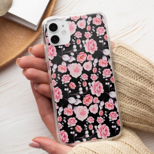 Rosa Blume elegant und elegant Stilvoll Case-Mate iPhone Hülle