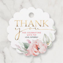 Rosa Blume Elegante Geburtstag Vielen Dank