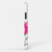 Rosa Blume Eleganter Blumenname Case-Mate iPhone Hülle (Hinten/Rechts)