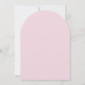 Rosa Blume Erste Kommune Einladung (Rückseite)