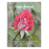 Rosa Blume Feith Praetage Journal Notizblock (Vorderseite)