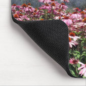 Rosa Blume Feldmousepad Mousepad (Ecke)