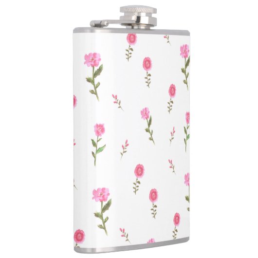 rosa Blume Flachmann (Rechts)