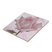Rosa-Blume Fliese (Seite)