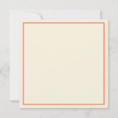 Rosa Blume Floral Wasserfarbe Grau Maine Coon Cat (Rückseite)