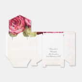 Rosa Blume Florenz Romantische Hochzeit Geschenkschachtel (Ungefaltet)