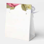 Rosa Blume Florenz Romantische Hochzeit Geschenkschachtel (Rückseite)