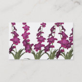 Rosa Blume Florist Shop Visitenkarte (Rückseite)