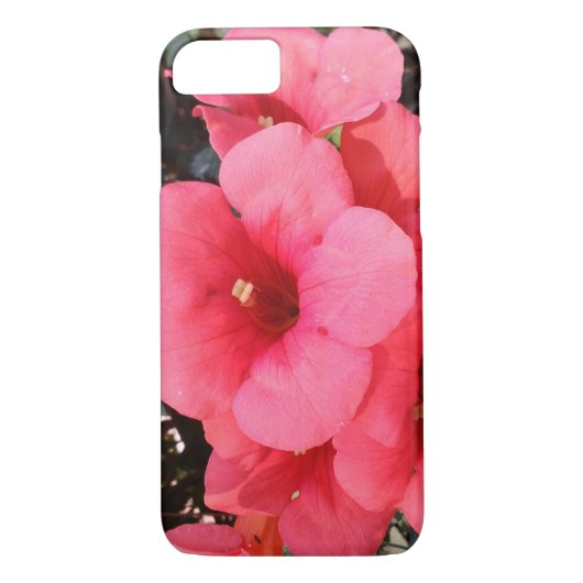 Rosa Blume Foto Apple iPhone 7, selten dort Case-Mate iPhone Hülle (Rückseite)