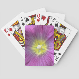 Rosa Blume Foto Klassische Spielkarten