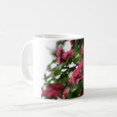 Rosa Blume Foto Tasse (Vorderseite Links)