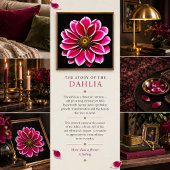 Rosa Blume Fotodruck