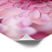 Rosa Blume Fotodrucken Fotodruck (Ecke)