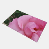 Rosa Blume Fußmatte (Schrägansicht)