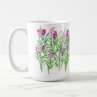 Rosa Blume Gartendesign Tasse
