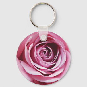 Rosa Blume Gärtner Schlüsselanhänger