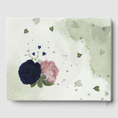 Rosa Blume Gästebuch (Rückseite)