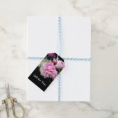 Rosa Blume Geschenkanhänger (Mit Garn)