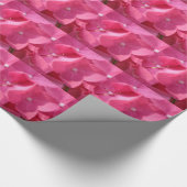 rosa Blume Geschenkpapier (Ecke)