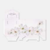 Rosa Blume Geschenkschachtel (Ungefaltet)