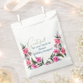 Rosa Blume Geschenktütchen (Ausgeschnitten)