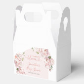 Rosa Blume Girl Baby in Bloom Gevor Box Geschenkschachtel (Geöffnet)