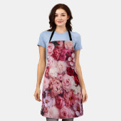 Rosa Blume Girly Lugano Schürze (Getragen)