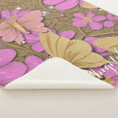 Rosa Blume, Goldbarren und Ihr Name Sherpadecke (3/4)