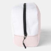 Rosa Blume Grüne Accessoire Pouch Waschbeutel (Rechts)