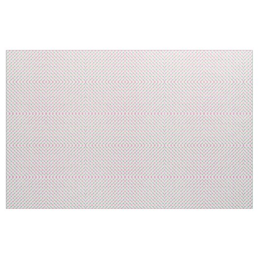 Rosa Blume Grüne Blätter Maßgeschneiderte Stoffe (Fat Quarter (45,7 x 55,9 cm))